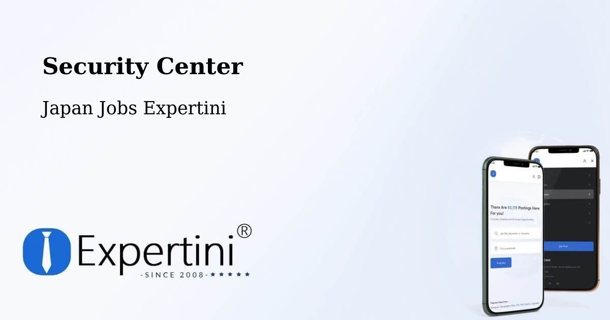 Security & Compliance – Tsugaru - Japan Jobs Expertini