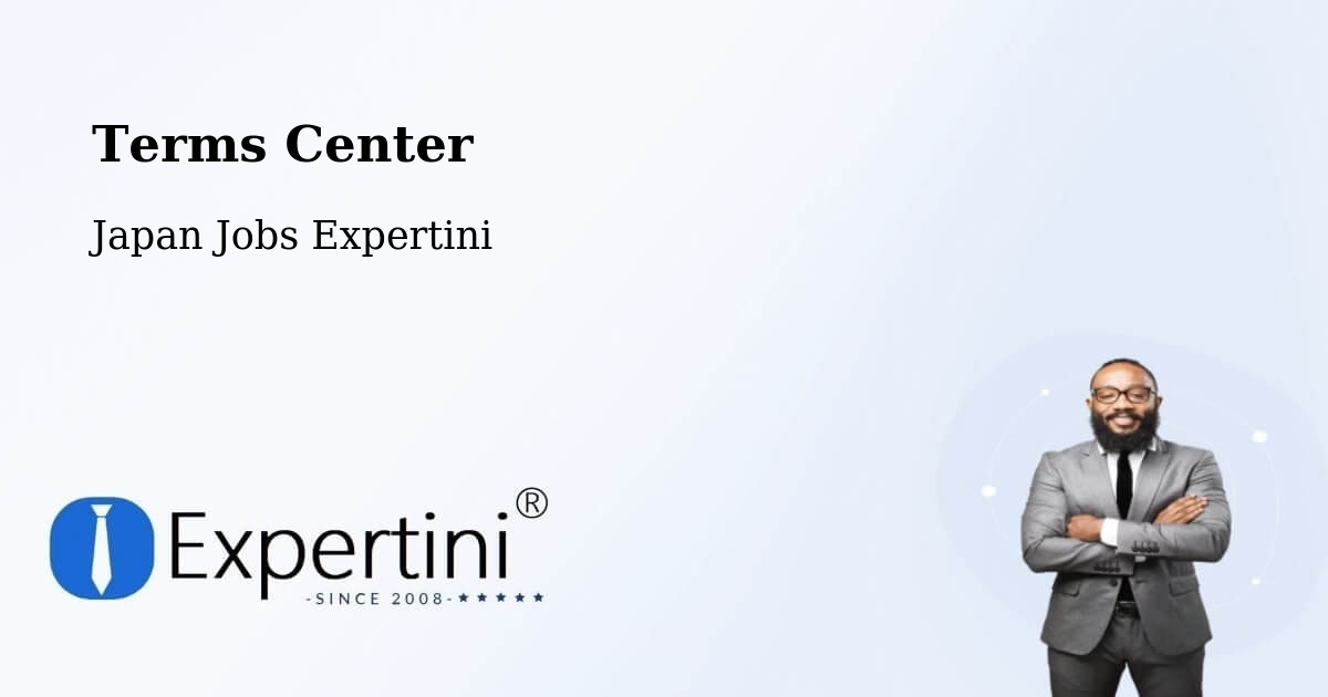 Terms of Service – Tsugaru - Japan Jobs Expertini